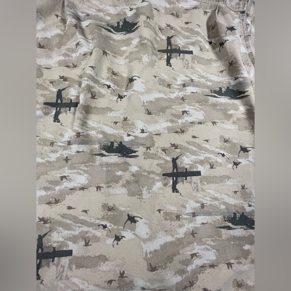 Columbia Men’s XL River Lodge Camo Shirt Hunting Fishing Outdoor Button Up - Picture 13 of 15